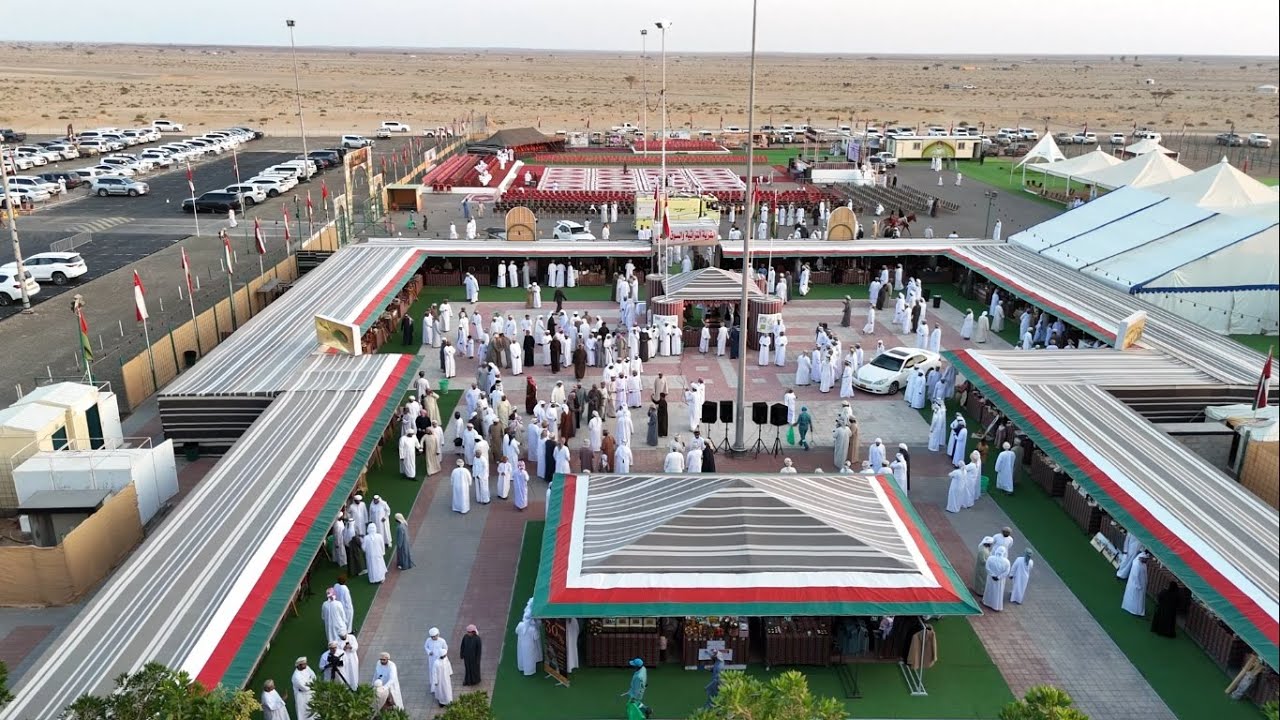 إفتتاح مهرجان حمراء الدروع للإبل والموروث الشعبي - قناة الدار