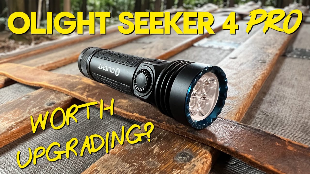 Ярче, чем когда-либо! Olight Seeker 4 Pro освещает ночь светом 4600 люмен! (Обзор и тест луча)