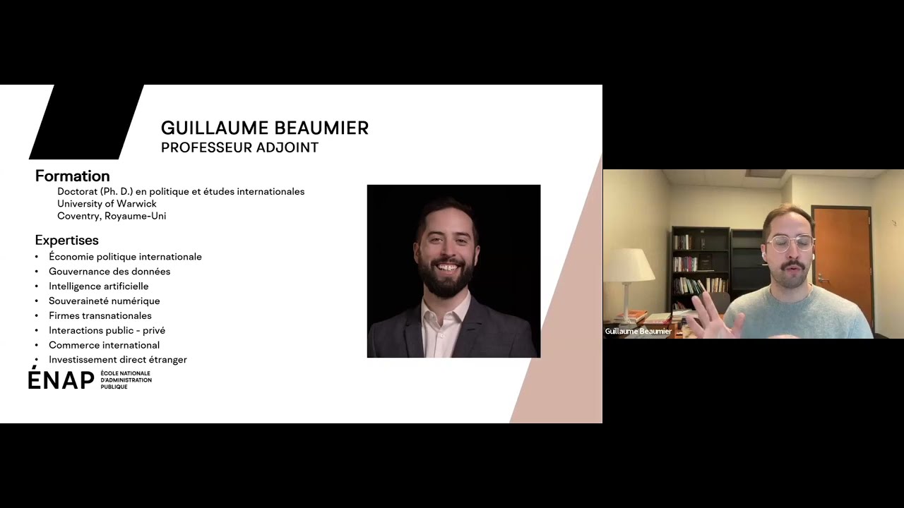 Séance d'information virtuelle - Recherches sur les technologies numériques et gouvernance