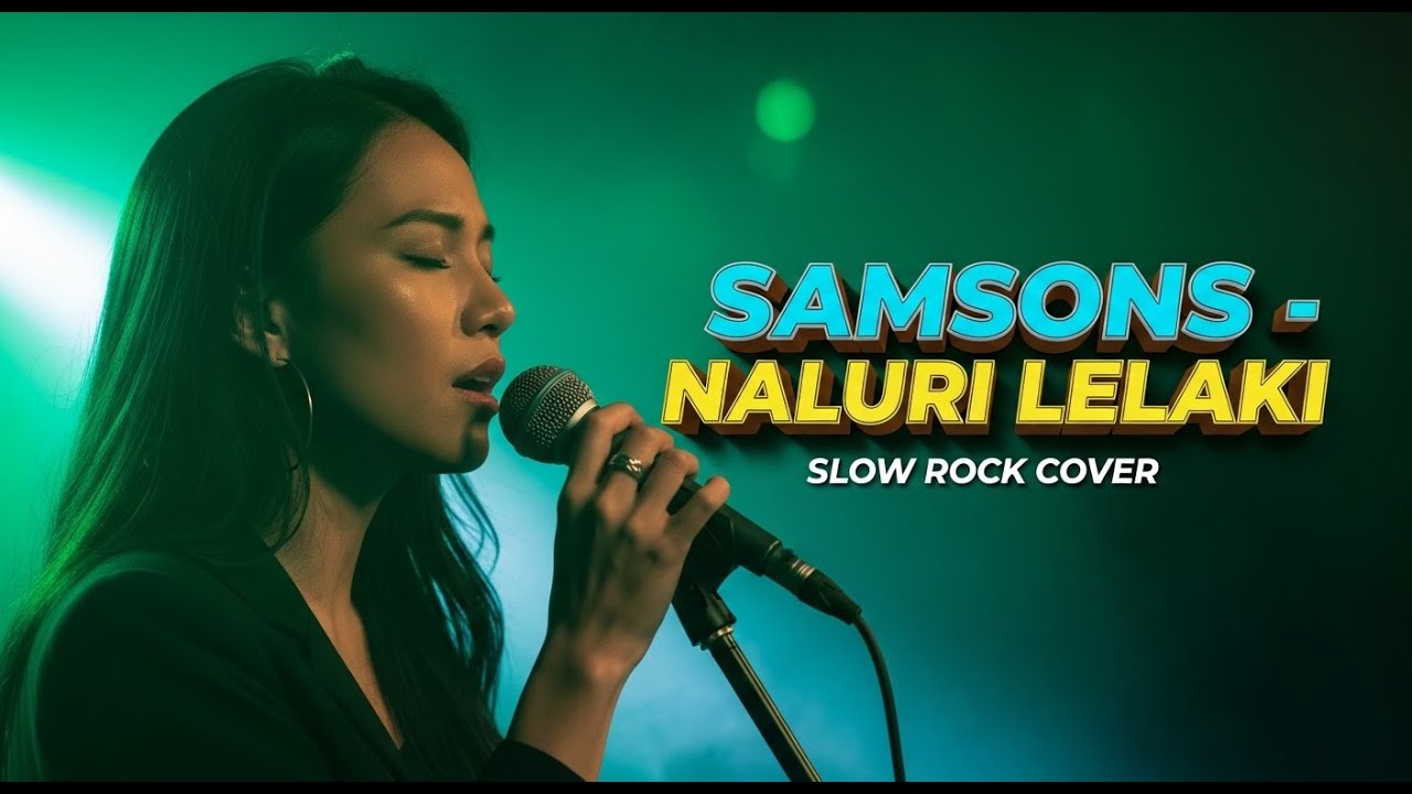 🔥 SAMSONS - NALURI LELAKI | Slow Rock Cover | Versi Cewek Lebih Gahar!