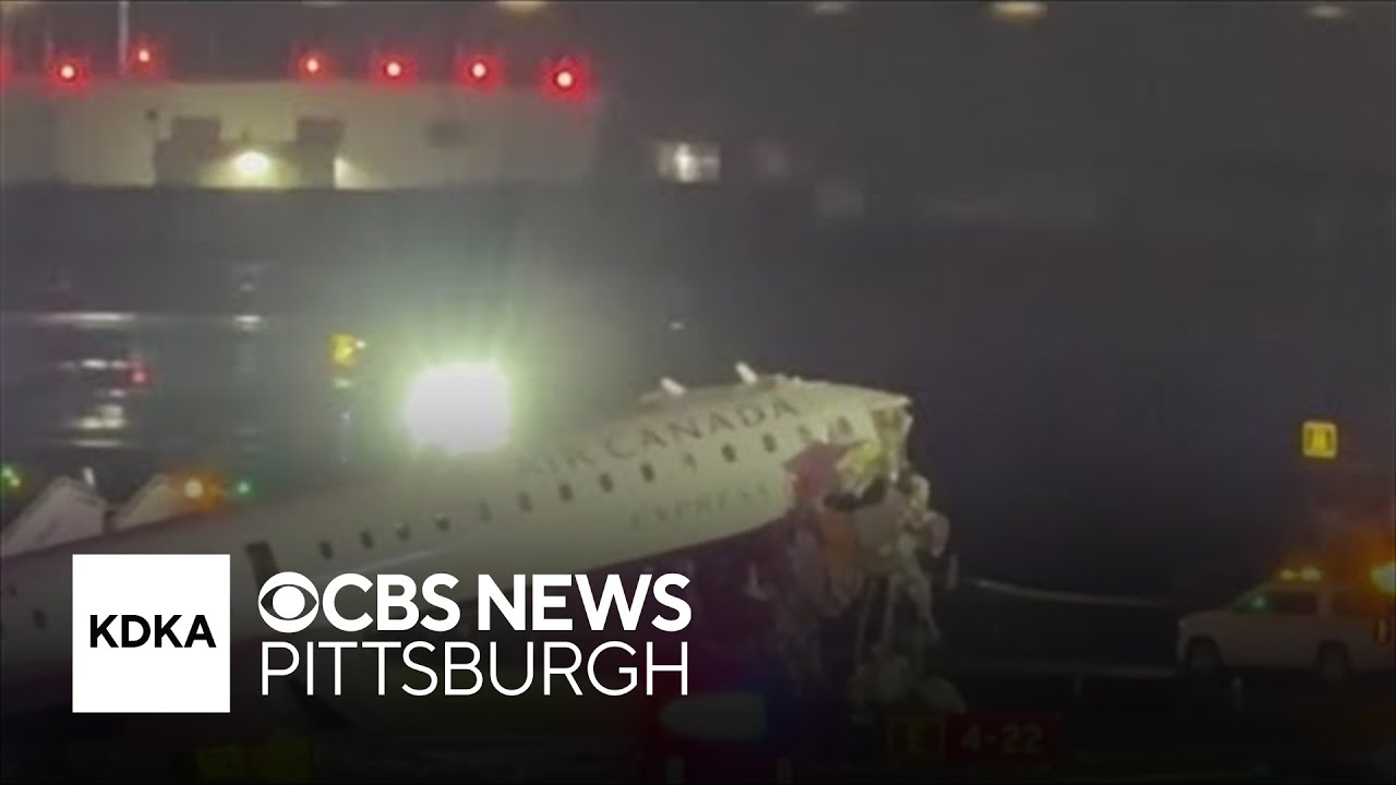 2 killed after Air Canada flight hits fire truck on LaGuardia Airport runway