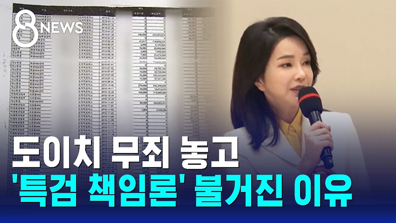 도이치 무죄 놓고…특검엔 책임론, 재판부 판단도 논란 / SBS 8뉴스