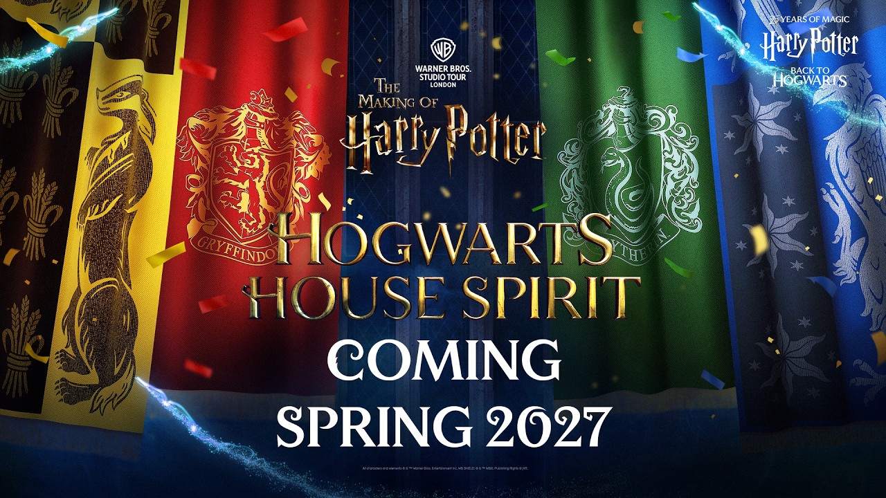 Celebrate Your Hogwarts House at Warner Bros. Studio Tour London