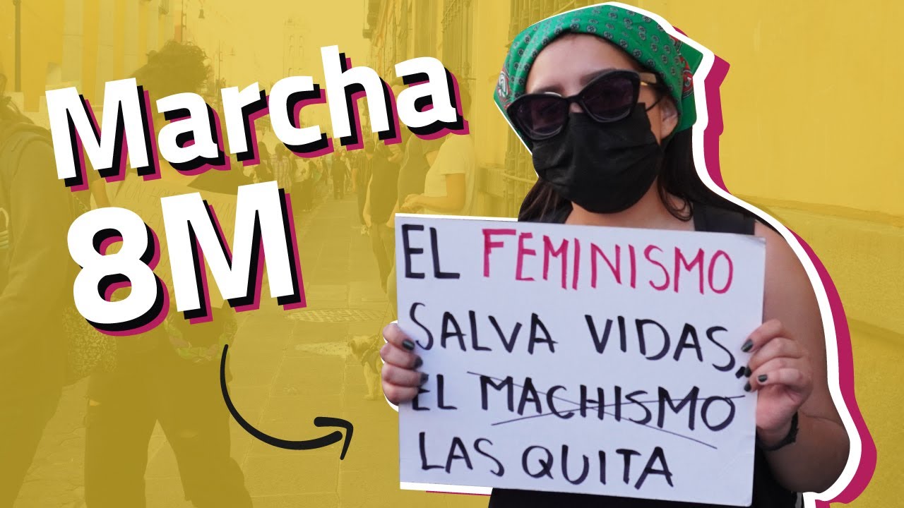 8M 2022 en Puebla: así fue la marcha feminista 💜