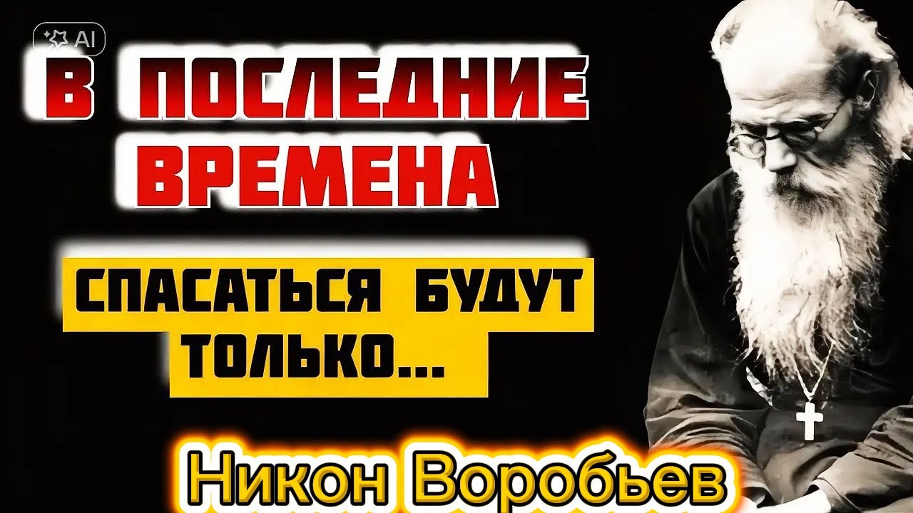 Не будет никаких собственных подвигов. Спасаться же будут только… Никон Воробьев