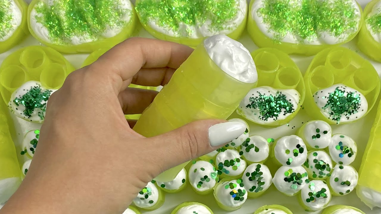 Very satisfying ASMR SOAP🧼 Crushing ASMR SOAP boxes with foam💚