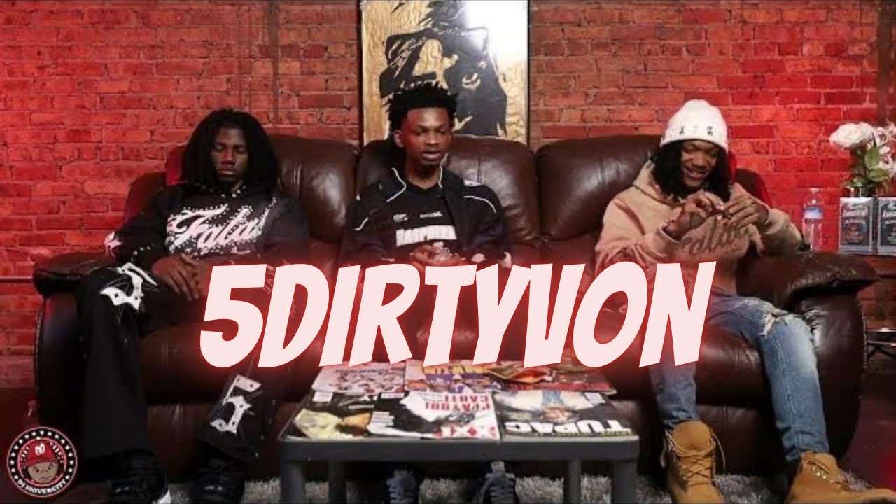 Dju 5DirtyVon interview: What the 5 stand for, not chasing clout, &ldquo;Overthought&rdquo; mixtape +more #DJUTV