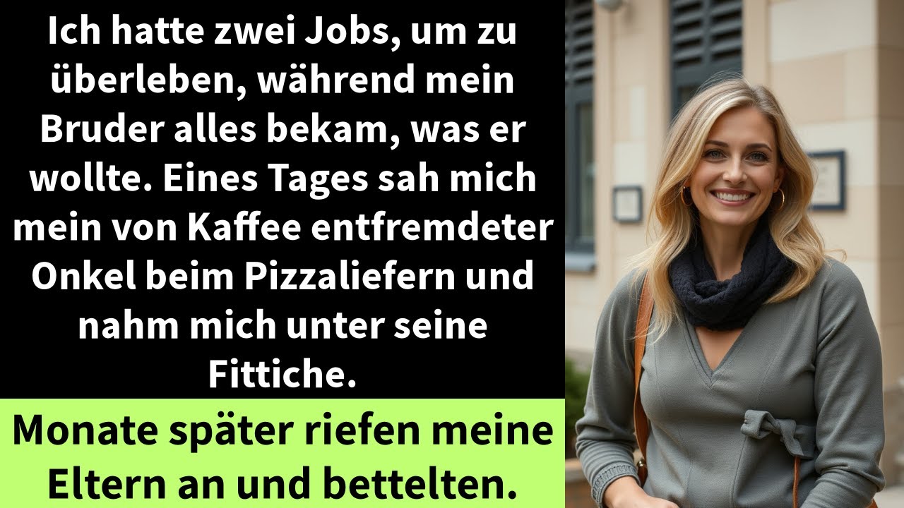 Ich hatte zwei Jobs, um zu überleben, während mein Bruder alles bekam, was er wollte.