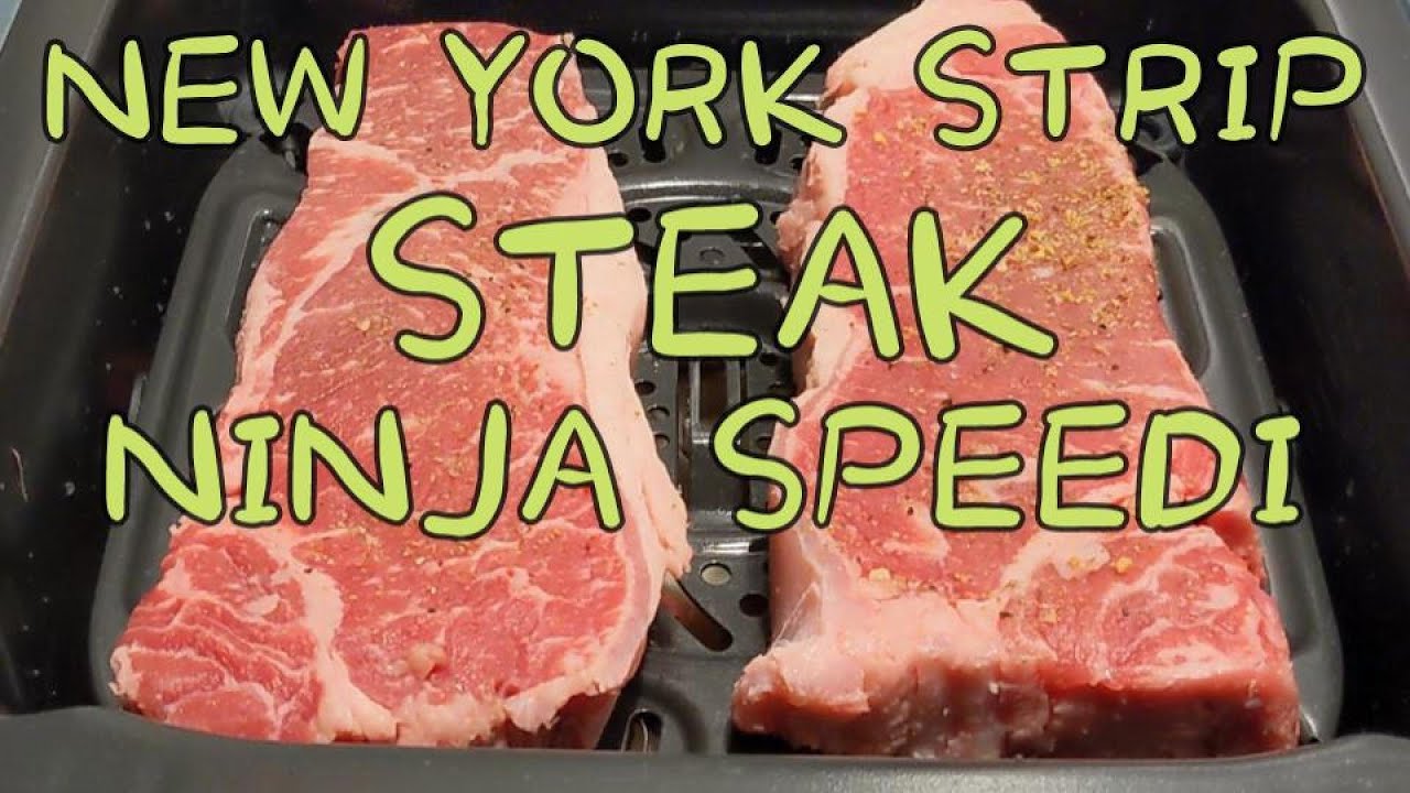 Ninja SPEEDI New York Strip STEAKS and ROASTED Red Potatoes Together