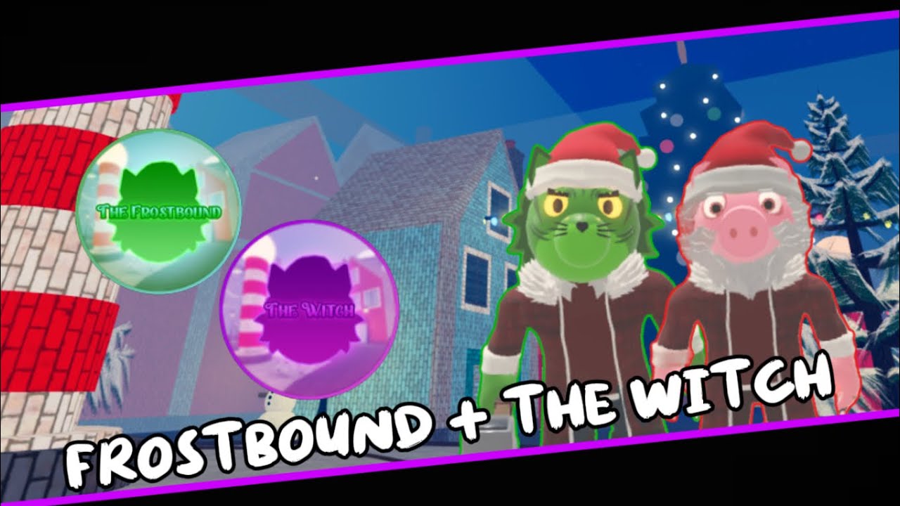 How To Escape The Frostbound + How To Get The Witch Skin in Piggy: The Last Hour!