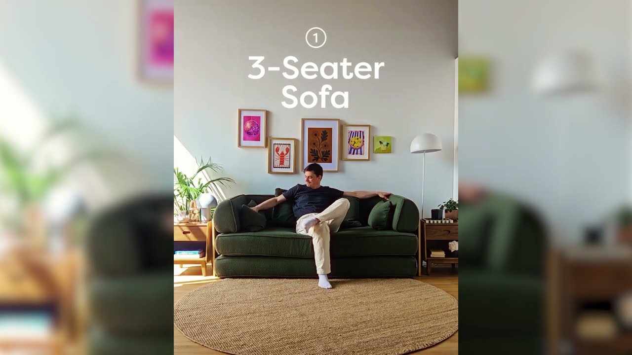 Ecosa AU | Диван-кровать Nimble | #ecosa #sofabed
