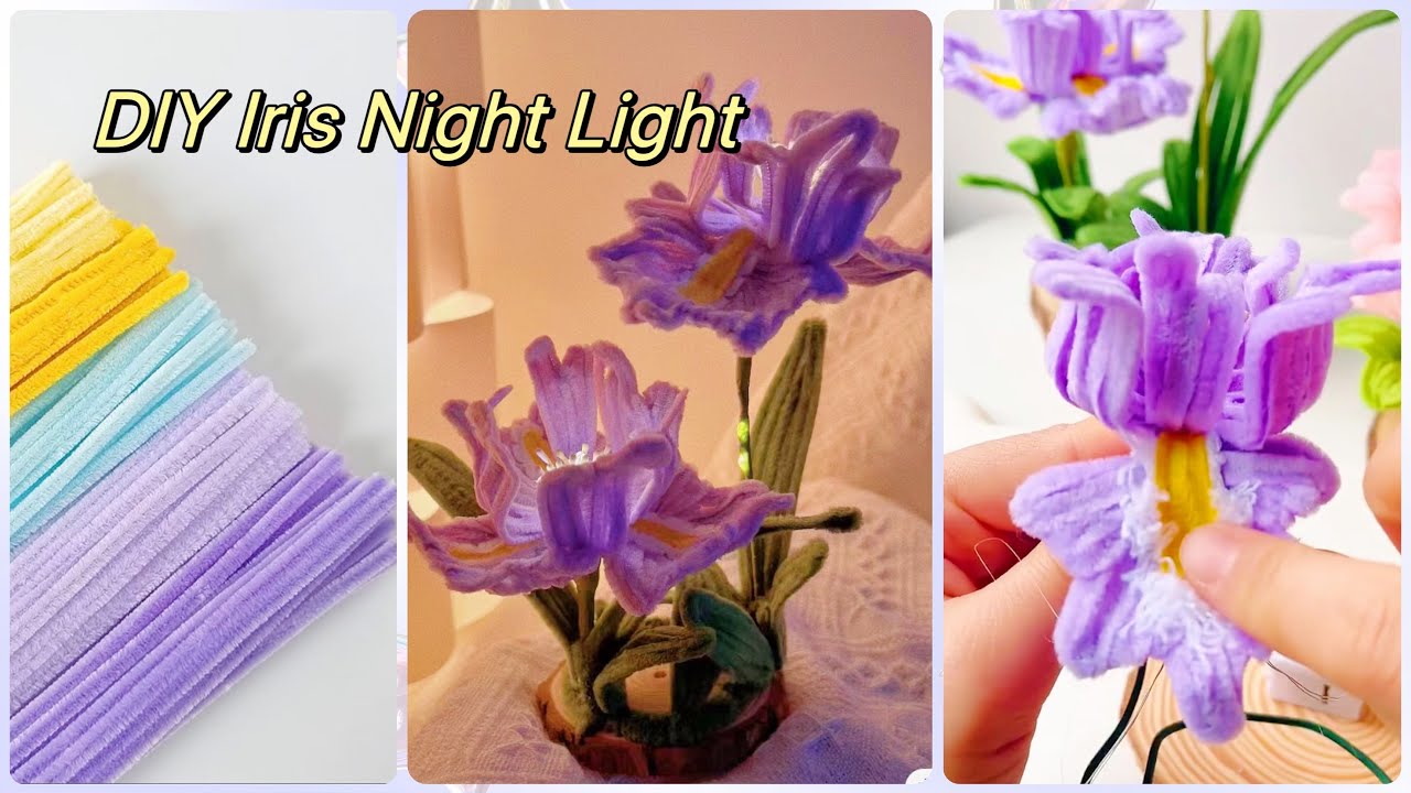 DIY Iris Night Light