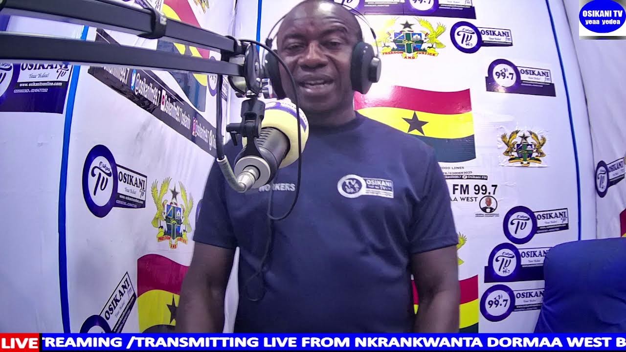 #OSIKANIFM LIVE WORSHIP HOST REV J K FRIMPONG. 3/03/2026