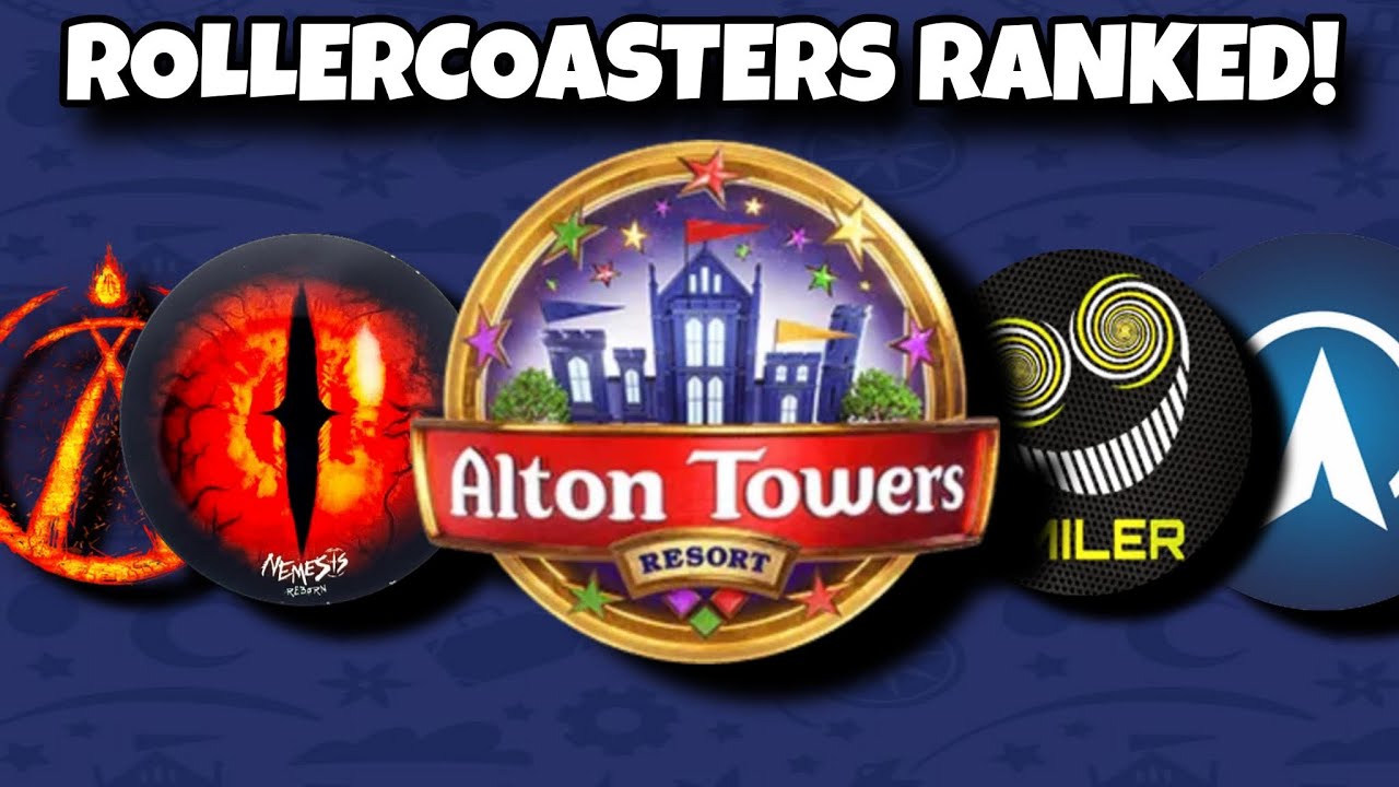 EVERY ALTON TOWERS ROLLERCOASTER RANKED!!!