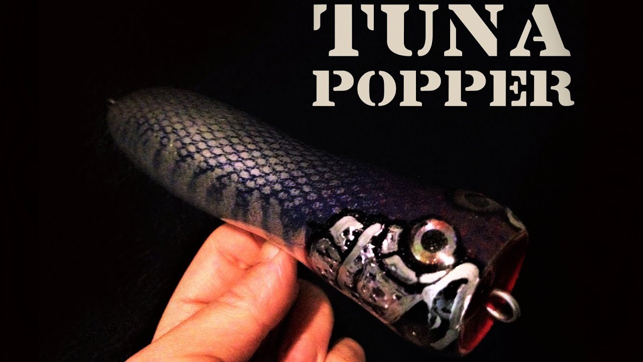 MAKING A SPINTAIL POPPER FOR TUNA!