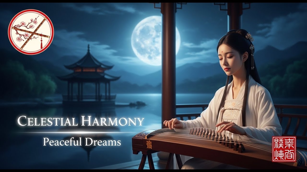 Chinese Zen Music 🧘‍♂️ A Sanctuary for Your Mind with Guzheng, Erhu & Flute