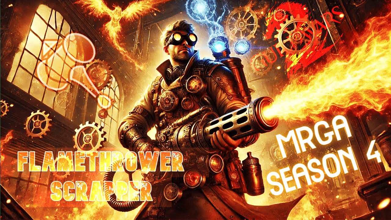 Guild Wars 2 WvW Solo/Duo Roaming Power Flamethrower Barrier Scrapper - Make Roaming Great Again