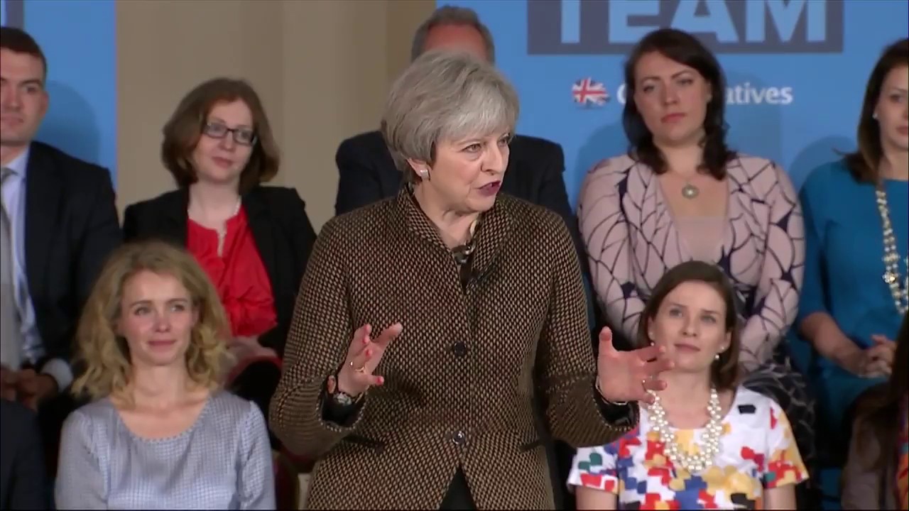May: Macron's victory shows why I need a strong mandate