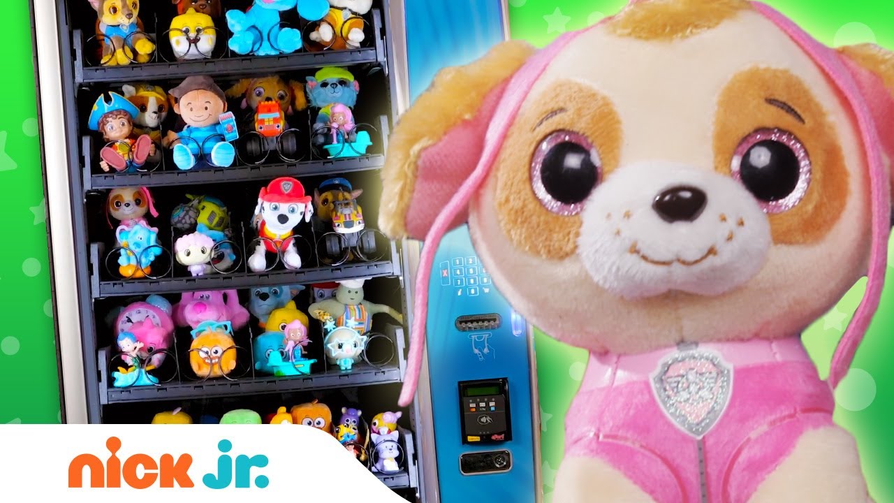 Vending Machine Surprise! #3 w/ PAW Patrol, Bossy Bear & Blaze and the Monster Machines | Nick Jr.