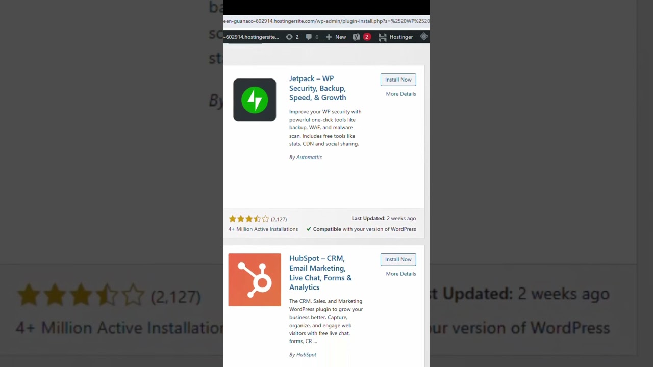 How To Install the WP HubSpot CRM plugin in WordPress #shorts #wordpress