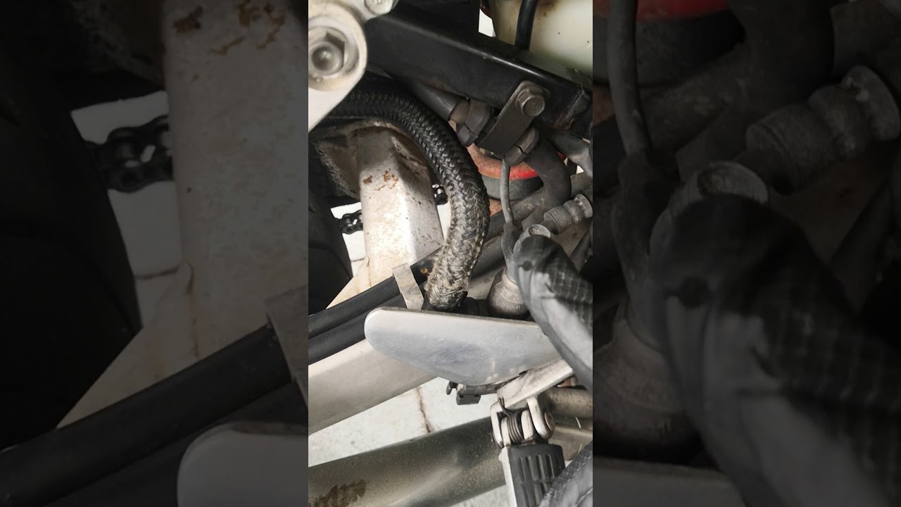 CBR1100XX stuck rear caliper & bleeding process