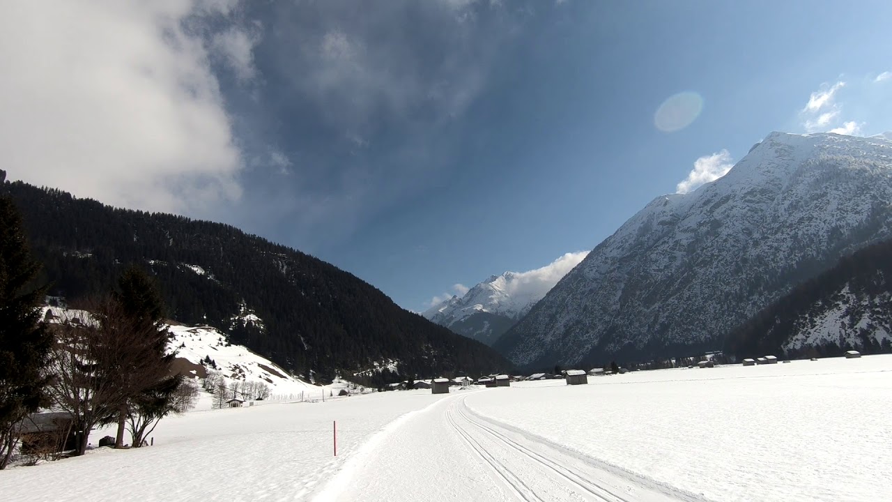 Langlaufen im Lechtal - Holzgau