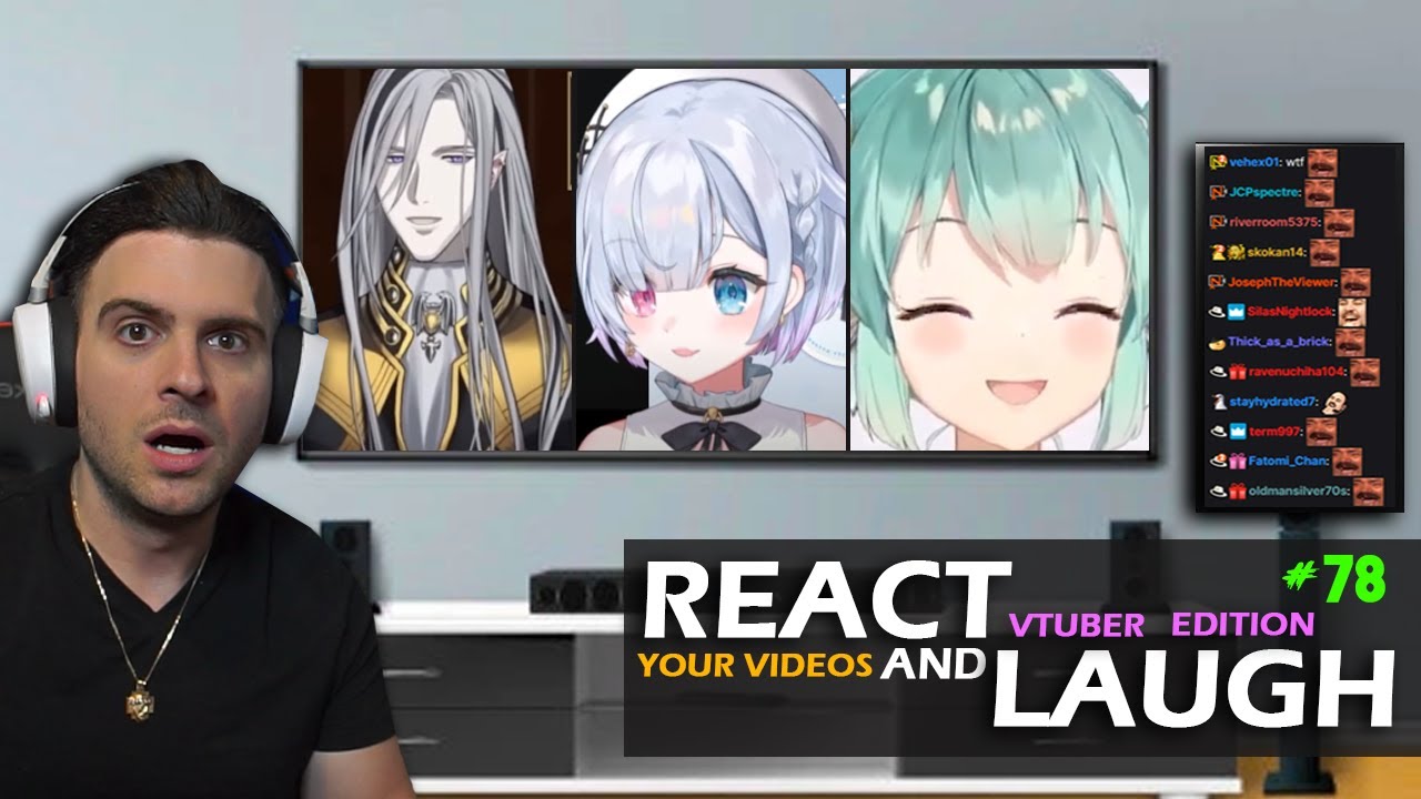 Reacting and Laughing to VTUBER clips YOU sent #78