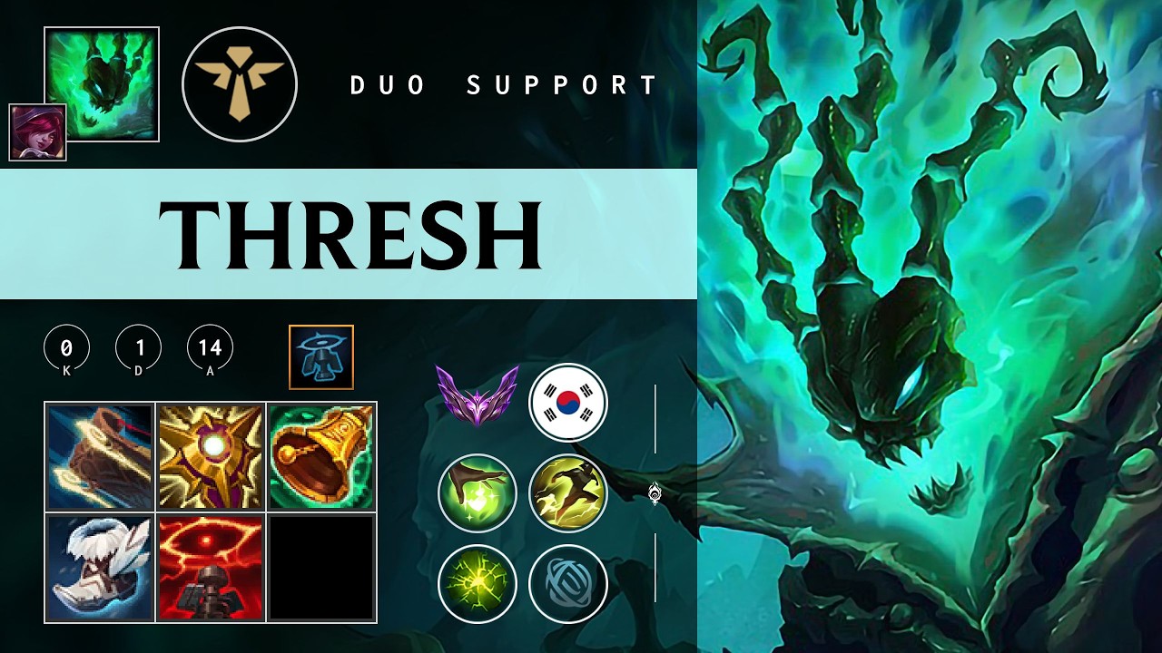 Thresh Support vs Sejuani - KR Master Patch 26.04