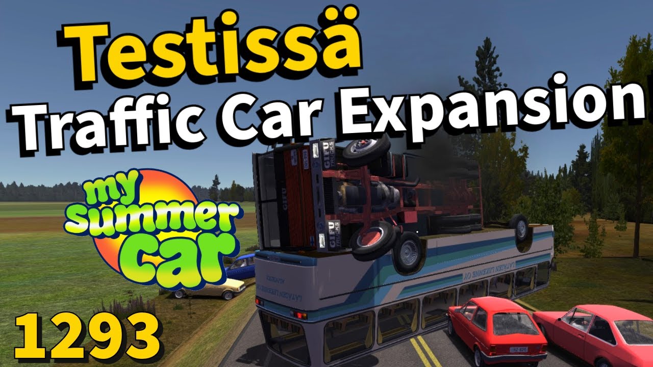 My Summer Car #1293 | PALJON UUSIA NPC AUTOJA LIIKENTEESEEN! (modi)