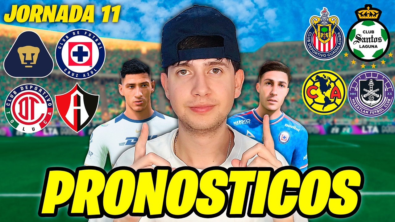 PREDICCIONES de la JORNADA 11 de LIGA MX según FC26