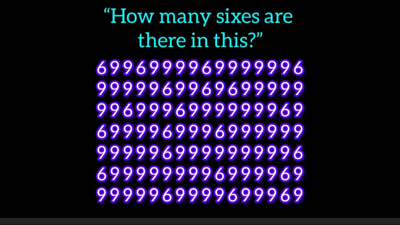 Find number 6