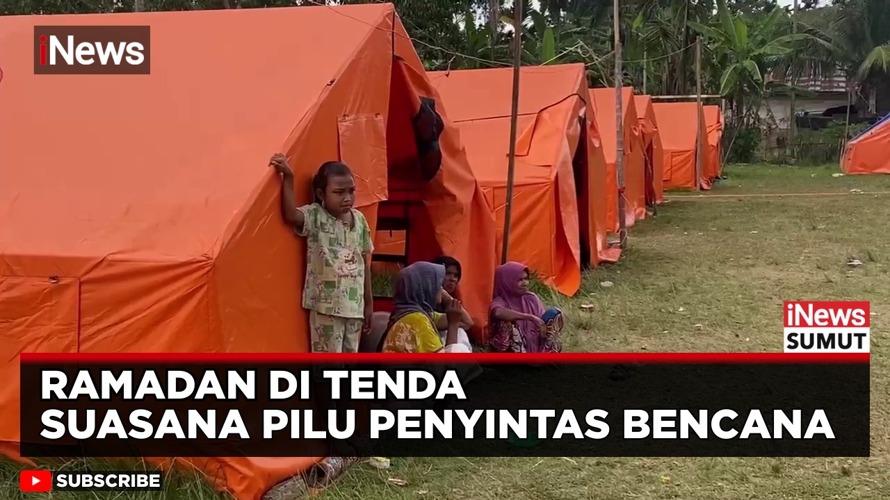 Suasana Ramadan Pilu, Penyintas Banjir Aceh Utara Masih di Tenda | iNews Sumut