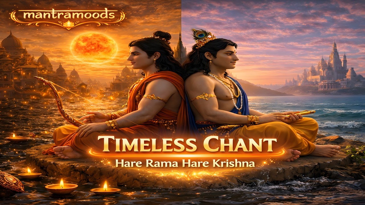 Hare Rama Hare Krishna Chant | Timeless Mahamantra for Meditation and Devotion