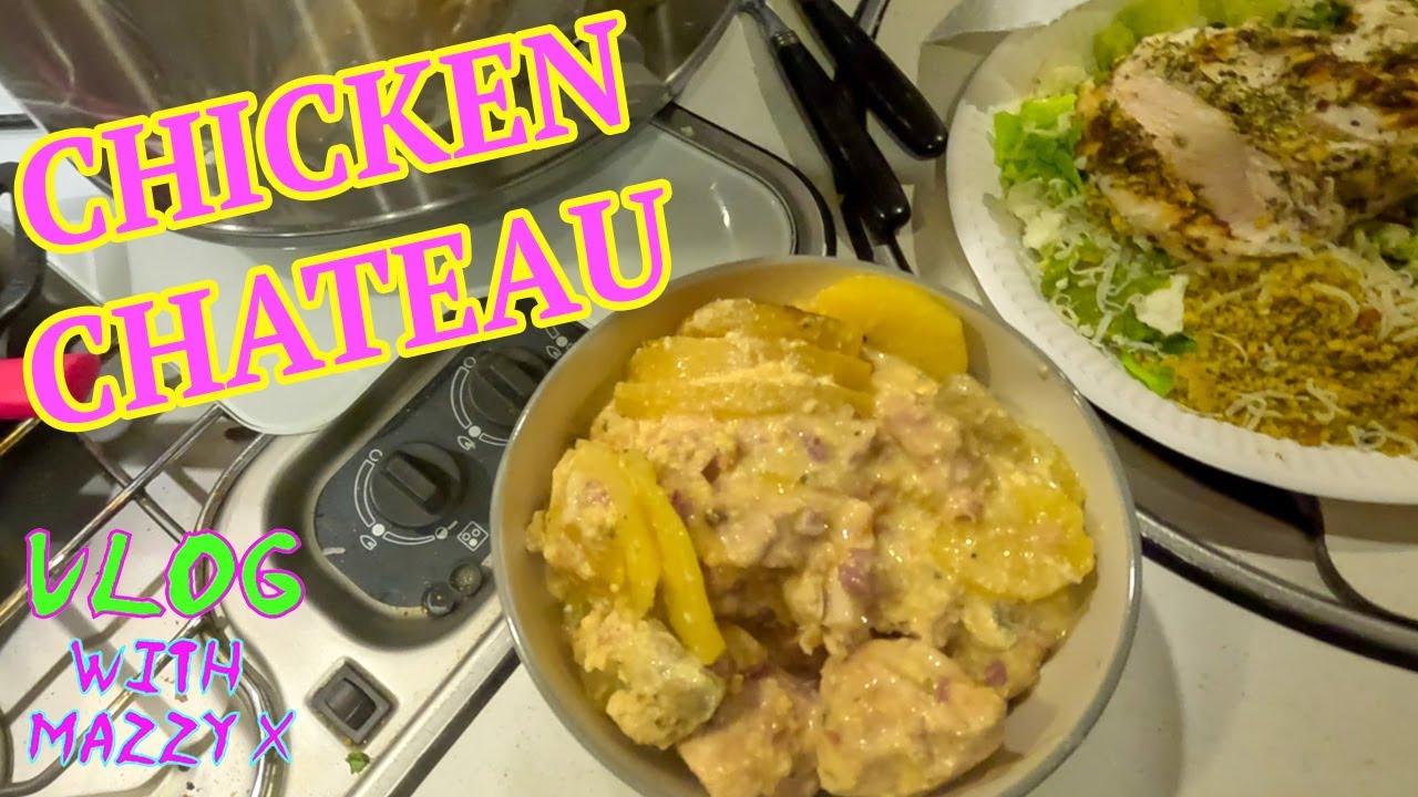 Making Up A Concoction For Dinner