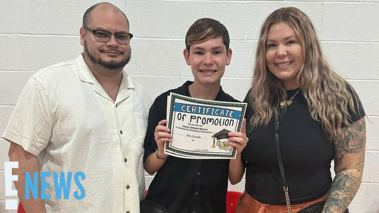 ‘Teen Mom’ Alum Kailyn Lowry's Son Isaac GRADUATES Middle School | E! News
