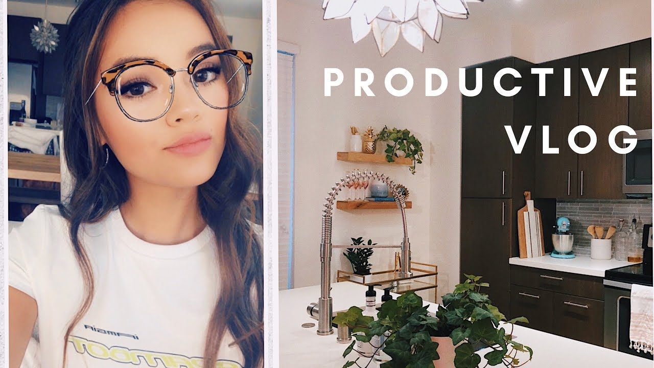 VLOG: work out, clean, and decorate with me!