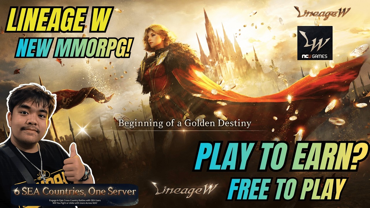 Lineage W | New MMORPG! Play To Earn ba? ( Tagalog )