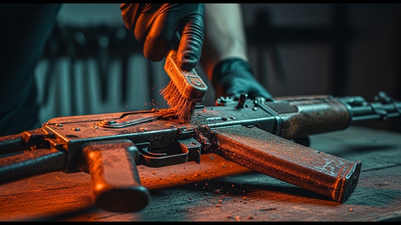 AK Drum Magazine Restoration | Satisfying Gunsmith Craftsmanship Process
