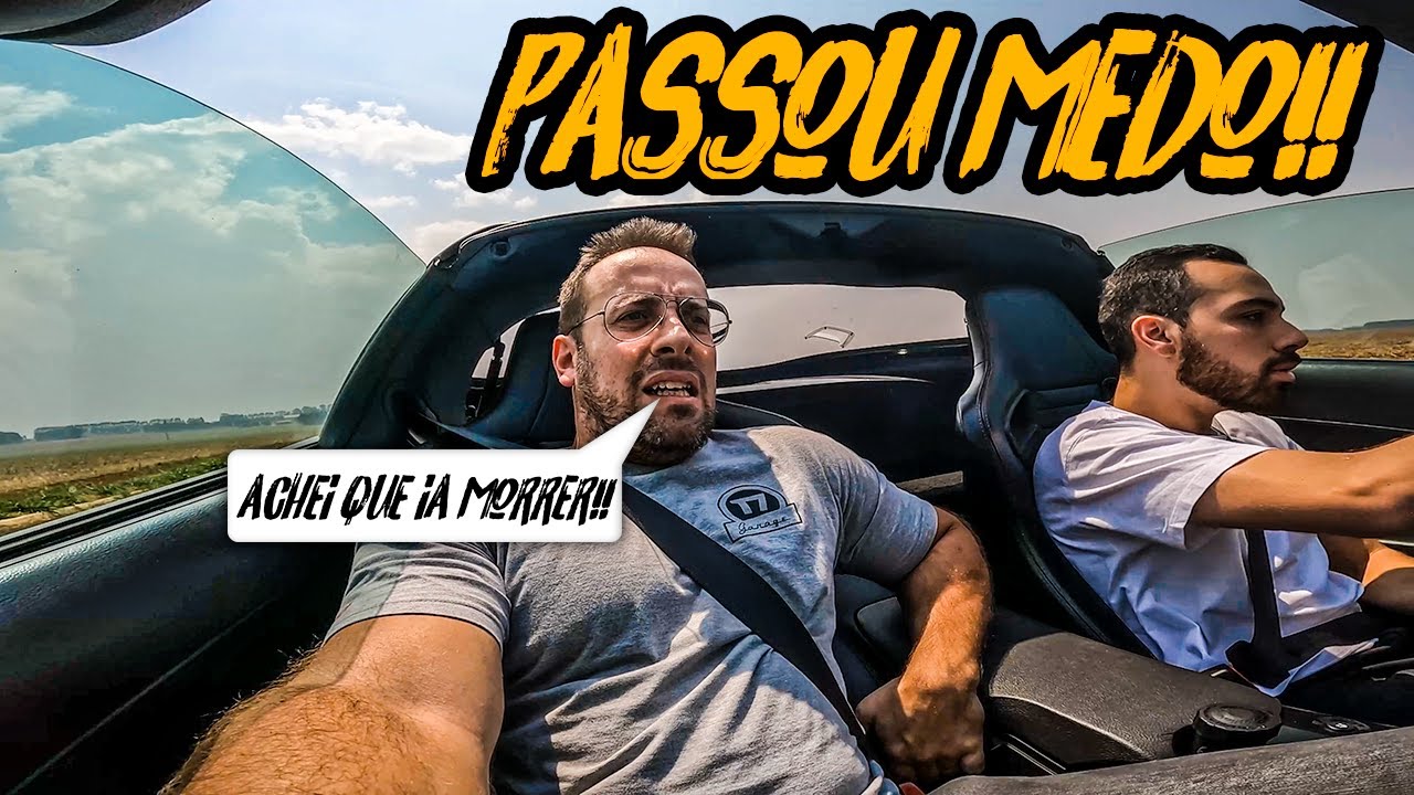 ALEMÃO DA CARAVAN FICOU EM CHOQUE NO CORVETTE PROCHARGER 600cv!!🚀🔥