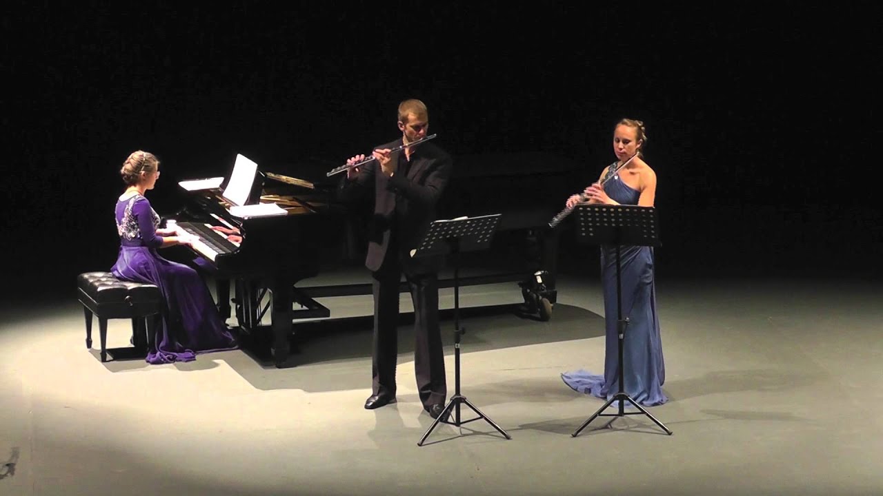 Gary Schocker   Three Dances For Two Flutes  ~Trio A Piacere ~