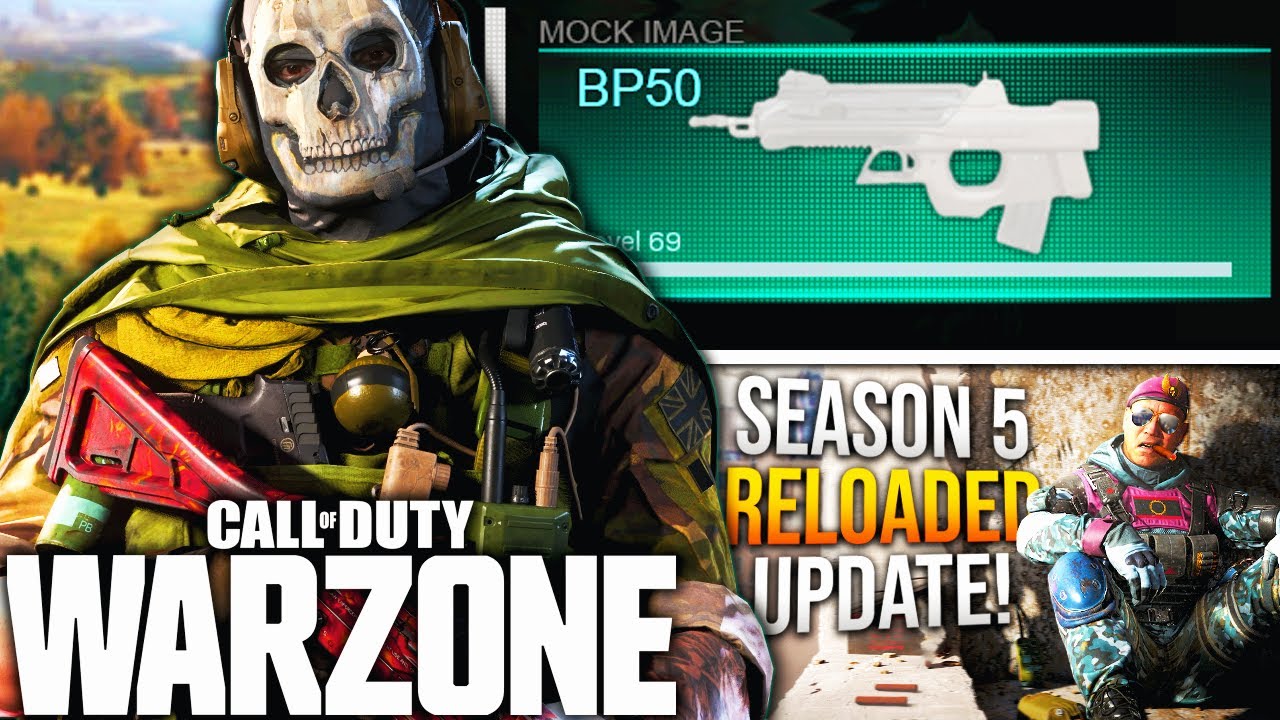 WARZONE: The SEASON 5 RELOADED UPDATE! (Final Content Update)