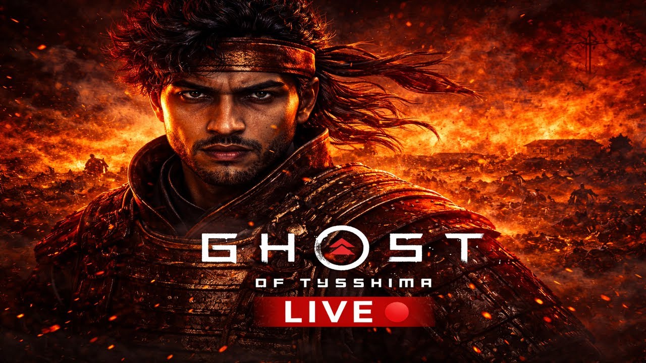 GHOST OF TSUSHIMA LIVE | STORY MODE | | fT:- ⁨@JOELXp1⁩  | #ghostoftsushima #shortsfeed #storymode