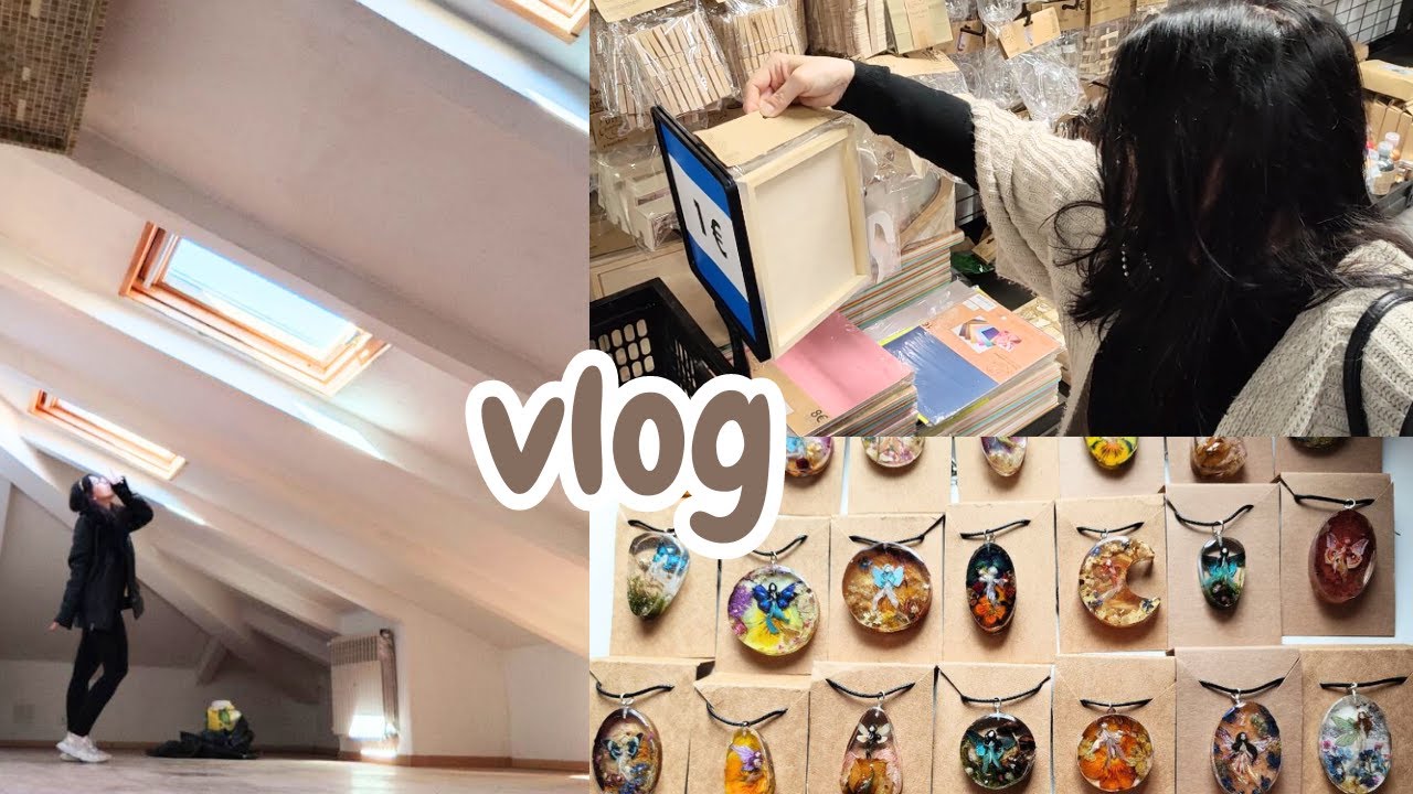 Clay-Artist vlog Diaries 🌷  Porto la mamma da TEDI e a vedere la nostra CASA