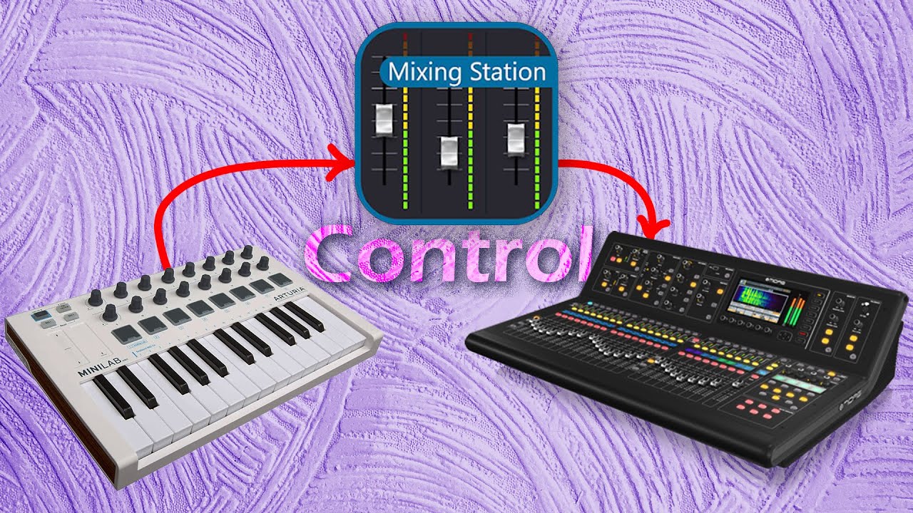 как настроить ЛЮБОЙ MIDI-контроллер с Mixing Station для управления вашим микшером