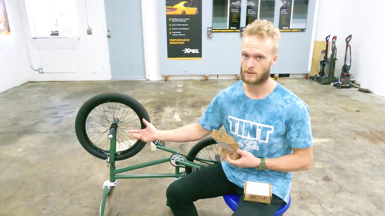 Tyler Gilliard installs new IGI knurled pegs and shreds