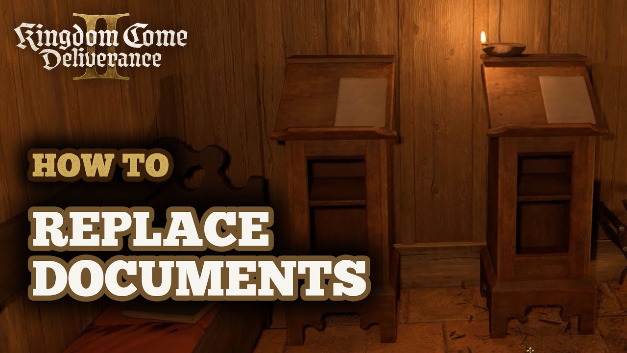 How to Replace Documents in Fortress in Kingdom Come Deliverance 2 - Which One to Swap?