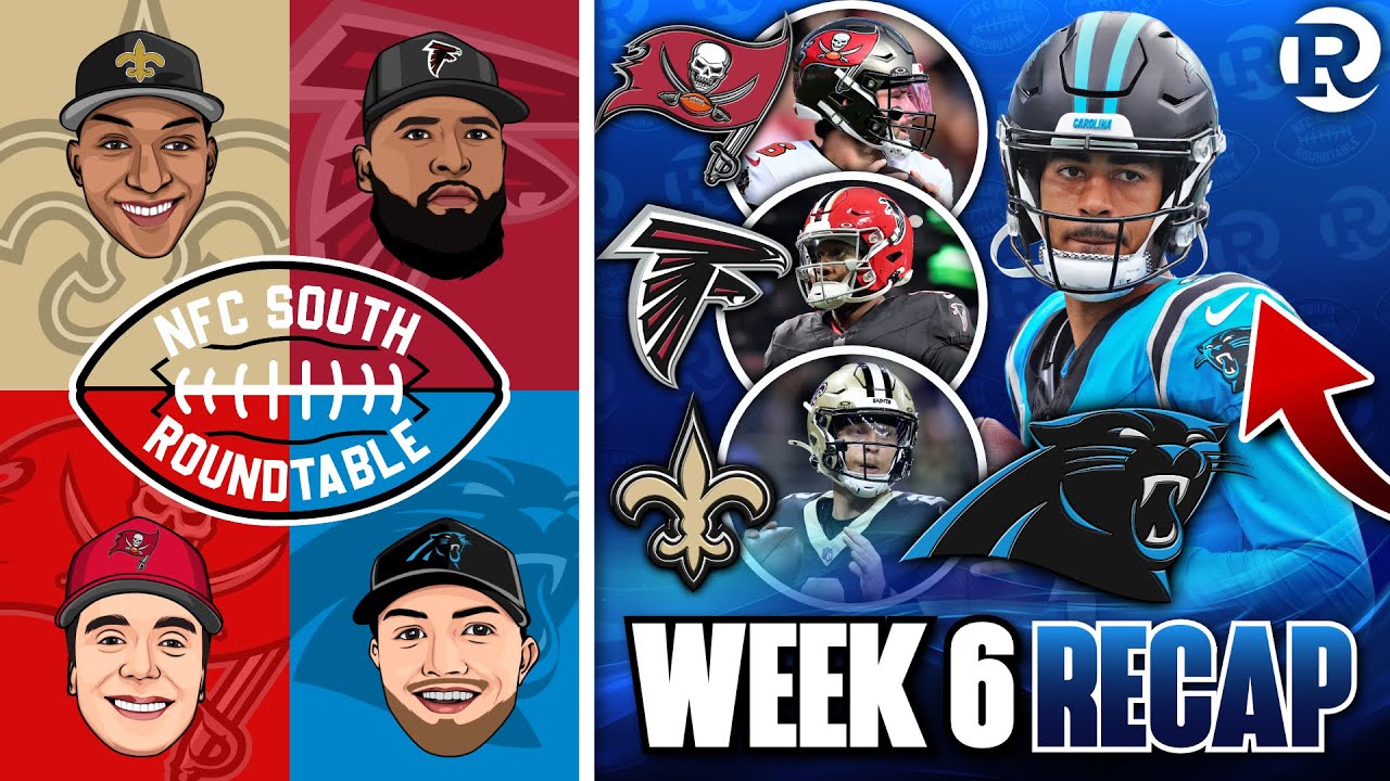NFC South Week 6 RECAP | Falcons, Buccaneers, Panthers are getting HOT, Saints Still STRUGGLE!