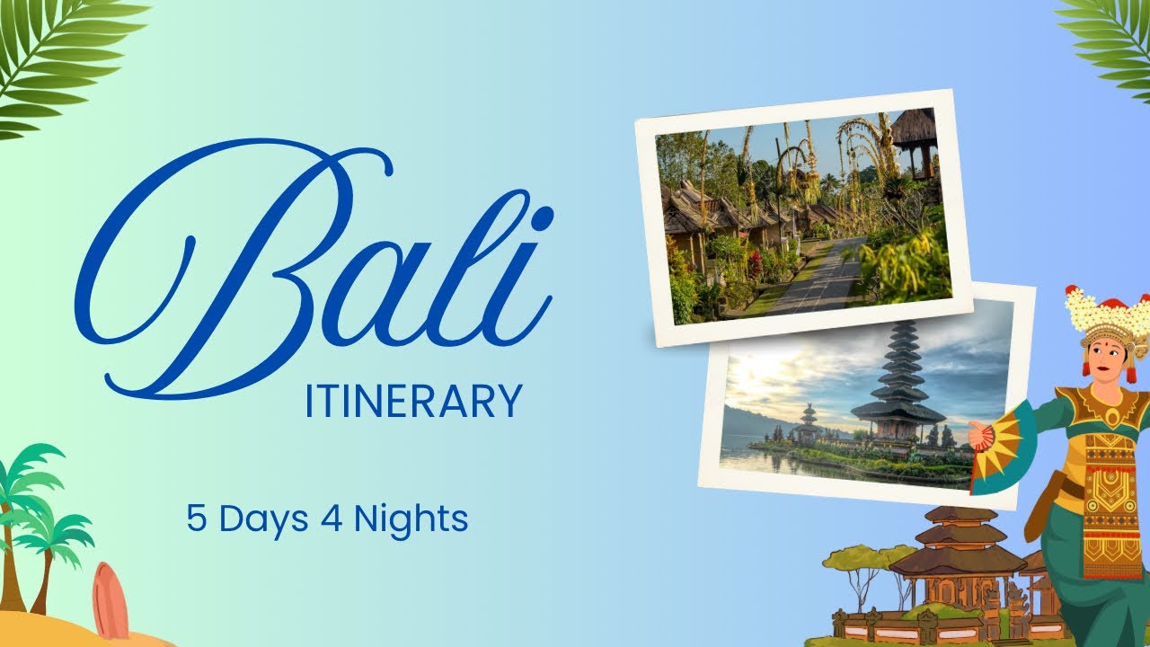 Itinerary Liburan di Bali 5 Hari 4 Malam Ramah Anak