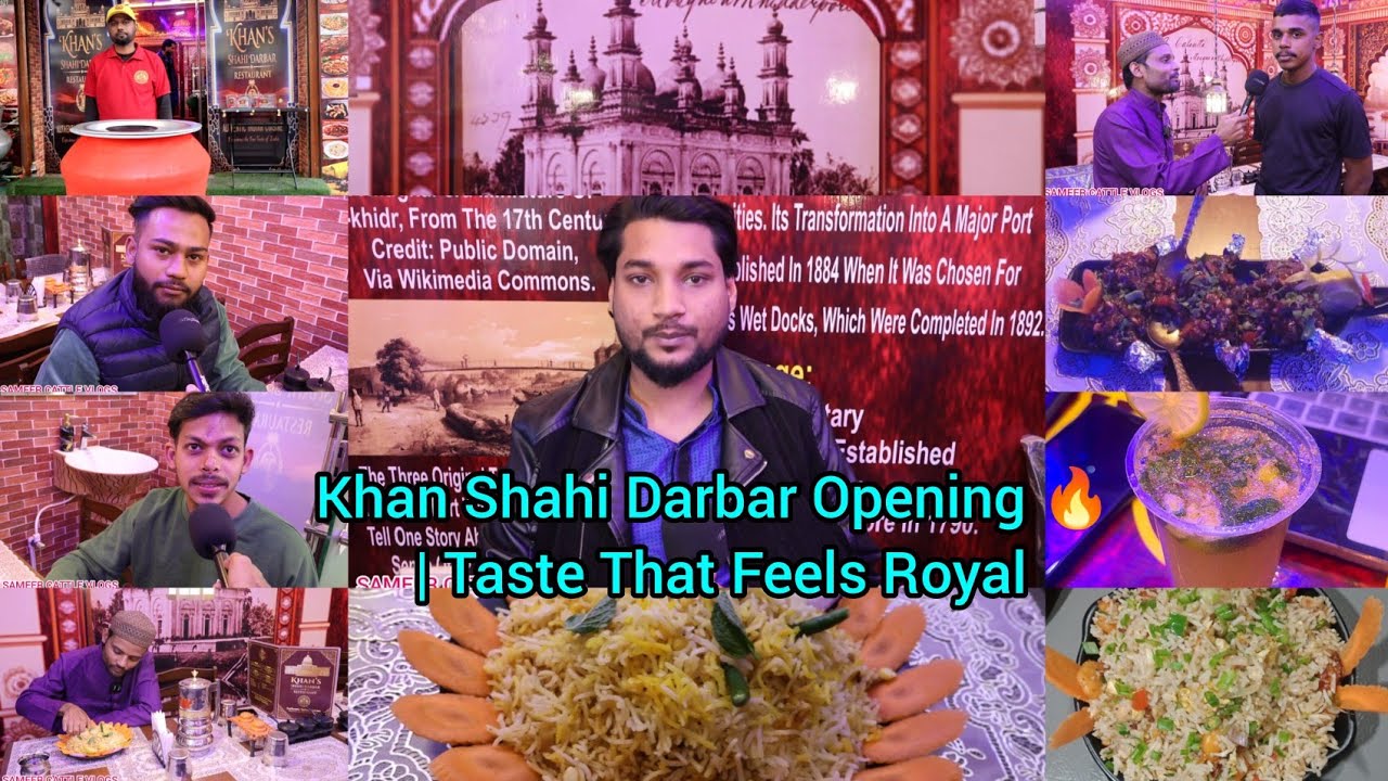 Grand Opening of Khan Shahi Darbar Restaurant | Royal Mughlai Food Experience family ke liye Kolkata