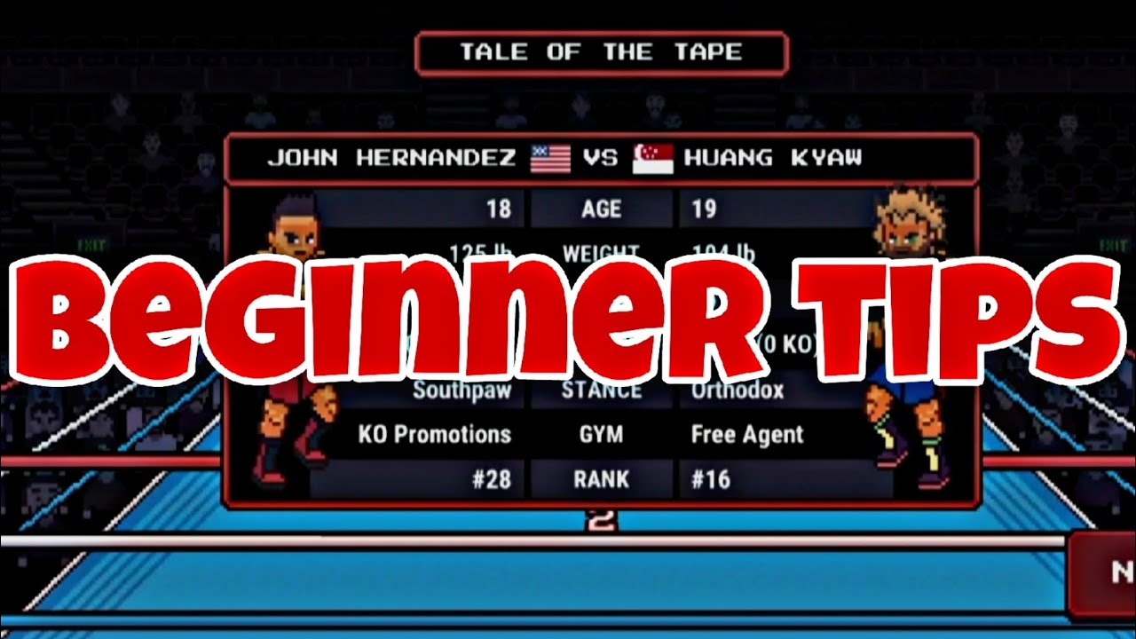 Prizefighters 2 Tips for Beginners #1